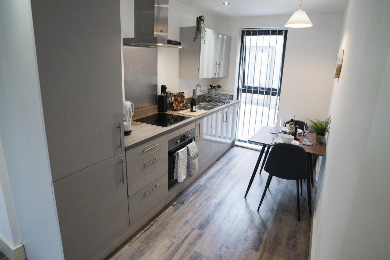 Modern 1-Bed Apartment - City Centre - Free Wi-Fi - New - Mánchester Exterior foto